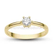 E368SB26 - GYÉMÁNT:  0.26 CT (=4.0mm Ø) Eljegyzési Gyűrű