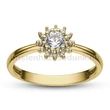 E370SB32 - GYÉMÁNT:  0.32 CT (=4.00 mm Ø) Eljegyzési Gyűrű