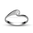 E4FB20 - GYÉMÁNT:  0.20 CT (=3.7mm Ø) Eljegyzési Gyűrű