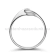 E5FB10 - GYÉMÁNT:  0.10 CT (=2.9mm Ø) Eljegyzési Gyűrű