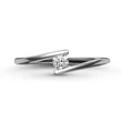 E7FB14 - GYÉMÁNT:  0.14 CT (=3.3mm Ø) Eljegyzési Gyűrű