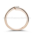 E7RB14 - GYÉMÁNT:  0.14 CT (=3.3mm Ø) Eljegyzési Gyűrű