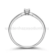 E8FB09 - GYÉMÁNT:  0.09 CT (=2.8mm Ø) Eljegyzési Gyűrű