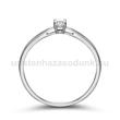 E8.2FB13 - GYÉMÁNT:  0.13 CT (=3.25mm Ø) Eljegyzési Gyűrű