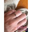 E8.2FB15 - GYÉMÁNT:  0.15 CT (=3.40mm Ø) Eljegyzési Gyűrű