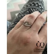 E901SB39 - GYÉMÁNT:  0.39 CT (=2.50mmØ) Eljegyzési Gyűrű
