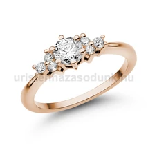 E101RLB52 - LABOR GYÉMÁNT:  0.52 CT (4.75mm Ø) Eljegyzési Gyűrű