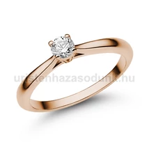 E102RB17 - GYÉMÁNT:  0.17 CT (=3.55mm Ø) Eljegyzési Gyűrű