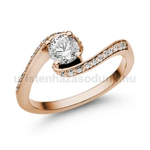E103RB72 - GYÉMÁNT:  0.72 CT (5.0mm Ø) Eljegyzési Gyűrű E103RB72 - GYÉMÁNT:  0.72 CT (5.0mm Ø) Eljegyzési Gyűrű
