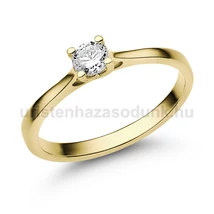 E113SB25 - GYÉMÁNT:  0.25 CT (=4.0mm Ø) Eljegyzési Gyűrű E113SB25 - GYÉMÁNT:  0.25 CT (=4.0mm Ø) Eljegyzési Gyűrű