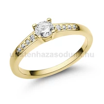E115SB39 - GYÉMÁNT:  0.39 CT (4.2mm Ø) Eljegyzési Gyűrű E115SB39 - GYÉMÁNT:  0.39 CT (4.2mm Ø) Eljegyzési Gyűrű