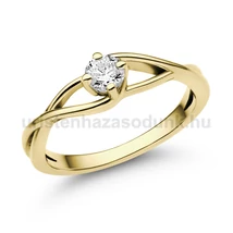 E120SB30 - GYÉMÁNT: 0.30ct (4.2mm Ø) Eljegyzési Gyűrű E120SB30 - GYÉMÁNT: 0.30ct (4.2mm Ø) Eljegyzési Gyűrű