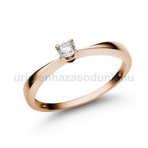 E1RB10 - GYÉMÁNT:  0.10 CT (=2.9mm Ø) Eljegyzési Gyűrű E1RB10 - GYÉMÁNT:  0.10 CT (=2.9mm Ø) Eljegyzési Gyűrű