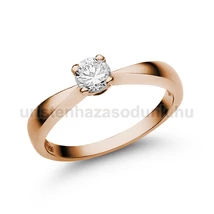 E23RLB30 - LABOR GYÉMÁNT:  0.30 CT (=4.2mm Ø) Eljegyzési Gyűrű