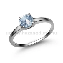 E24FK - AKVAMARIN köves Fehér arany Eljegyzési Gyűrű E24FK - AKVAMARIN köves Fehér arany Eljegyzési Gyűrű