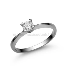 E26FB27 - GYÉMÁNT:  0.27 CT (=4.1mm Ø) Eljegyzési Gyűrű E26FB27 - GYÉMÁNT:  0.27 CT (=4.1mm Ø) Eljegyzési Gyűrű