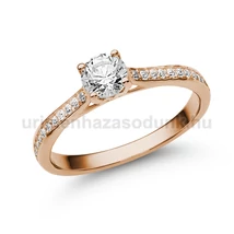 E28RB55 - GYÉMÁNT:  0.55 CT (=4.75mm Ø) Eljegyzési Gyűrű