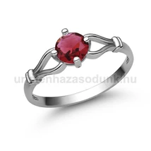 E303FR - RUBIN köves Fehér arany Eljegyzési gyűrű E303FR - RUBIN köves Fehér arany Eljegyzési gyűrű