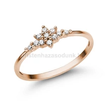 E306.2RB18 - GYÉMÁNT:  0.18 CT (=2.00mm Ø) Eljegyzési Gyűrű