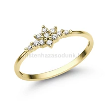 E306.2SB18 - GYÉMÁNT:  0.18 CT (=2.00mm Ø) Eljegyzési Gyűrű