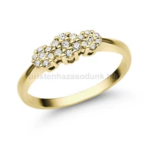 E314SLB24 - Labor Gyémánt Eljegyzési gyűrű – 0.24 CT (=1.75 mm Ø)