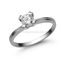 E319FLB50 - LABOR GYÉMÁNT: 0.50 CT (=5.0mm Ø) Eljegyzési Gyűrű