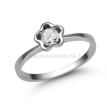 E323FLB25 - LABOR GYÉMÁNT:  0.25 CT (=4.0mm Ø) Eljegyzési Gyűrű
