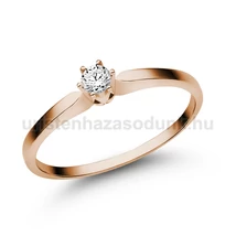E331RLB11 - LABOR GYÉMÁNT:  0.11 CT (=3.0mm Ø) Eljegyzési Gyűrű