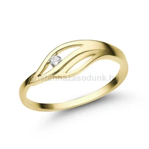 E335SLB03 Labor Gyémánt Eljegyzési gyűrű – 0.03 CT (=2.00 mm Ø)