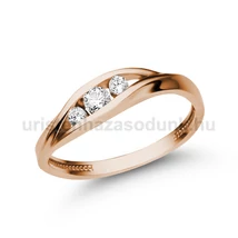 E337RLB15 - LABOR GYÉMÁNT:  0.15 CT (2.75mm Ø) Eljegyzési Gyűrű