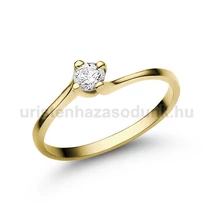 E34SB23 - GYÉMÁNT:  0.23 CT (=3.9mm Ø) Eljegyzési Gyűrű E34SB23 - GYÉMÁNT:  0.23 CT (=3.9mm Ø) Eljegyzési Gyűrű