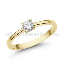 E367SLB23 - LABOR GYÉMÁNT:  0.23 CT (=3.90mm Ø) Eljegyzési Gyűrű