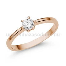 E368RLB26 - LABOR GYÉMÁNT:  0.26 CT (=4.0mm Ø) Eljegyzési Gyűrű