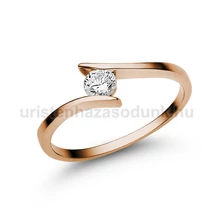 E3RB25 - GYÉMÁNT:  0.25 CT (=4.0mm Ø) Eljegyzési Gyűrű E3RB25 - GYÉMÁNT:  0.25 CT (=4.0mm Ø) Eljegyzési Gyűrű