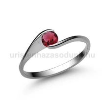E4FR - RUBIN köves Fehér arany Eljegyzési Gyűrű E4FR - RUBIN köves Fehér arany Eljegyzési Gyűrű