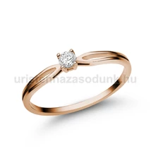 E8.2RB13 - GYÉMÁNT:  0.13 CT (=3.25mm Ø) Eljegyzési Gyűrű E8.2RB13 - GYÉMÁNT:  0.13 CT (=3.25mm Ø) Eljegyzési Gyűrű