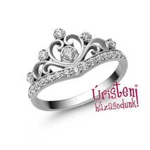 E901FB39 - GYÉMÁNT: 0,39ct (=2.50 mm Ø) Eljegyzési Gyűrű