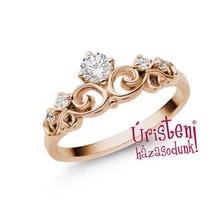 E902RB23 - GYÉMÁNT:  0.23 CT (=3.50mm Ø) Eljegyzési Gyűrű