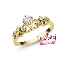 E902SB23 - GYÉMÁNT:  0.23 CT (=3.50mm Ø) Eljegyzési Gyűrű