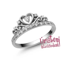 E903FB15 - GYÉMÁNT: 0,15ct (=2.00mm Ø) Eljegyzési Gyűrű