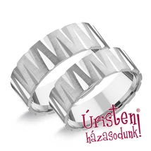 UHAG012 EZÜST KARIKAGYŰRŰ