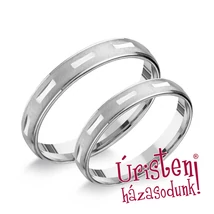 UHAG025 EZÜST KARIKAGYŰRŰ