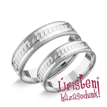 UHAG036 EZÜST KARIKAGYŰRŰ