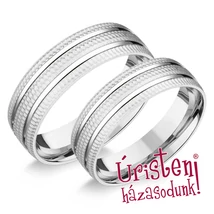 UHAG054 EZÜST KARIKAGYŰRŰ