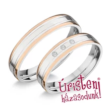 UHAG055 EZÜST KARIKAGYŰRŰ CIRKÓNIA KÖVEKKEL