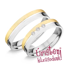 UHAG057 EZÜST KARIKAGYŰRŰ CIRKÓNIA KÖVEKKEL