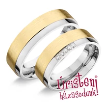 UHAG068 EZÜST KARIKAGYŰRŰ CIRKÓNIA KÖVEKKEL