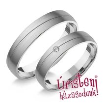 HR04B KARIKAGYŰRŰ GYÉMÁNT KŐVEL