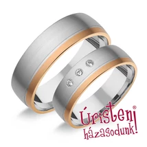 HR100B KARIKAGYŰRŰ GYÉMÁNT KÖVEKKEL