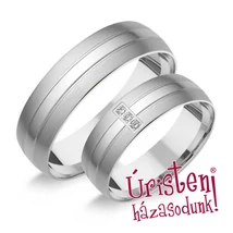 HR102B KARIKAGYŰRŰ GYÉMÁNT KÖVEKKEL